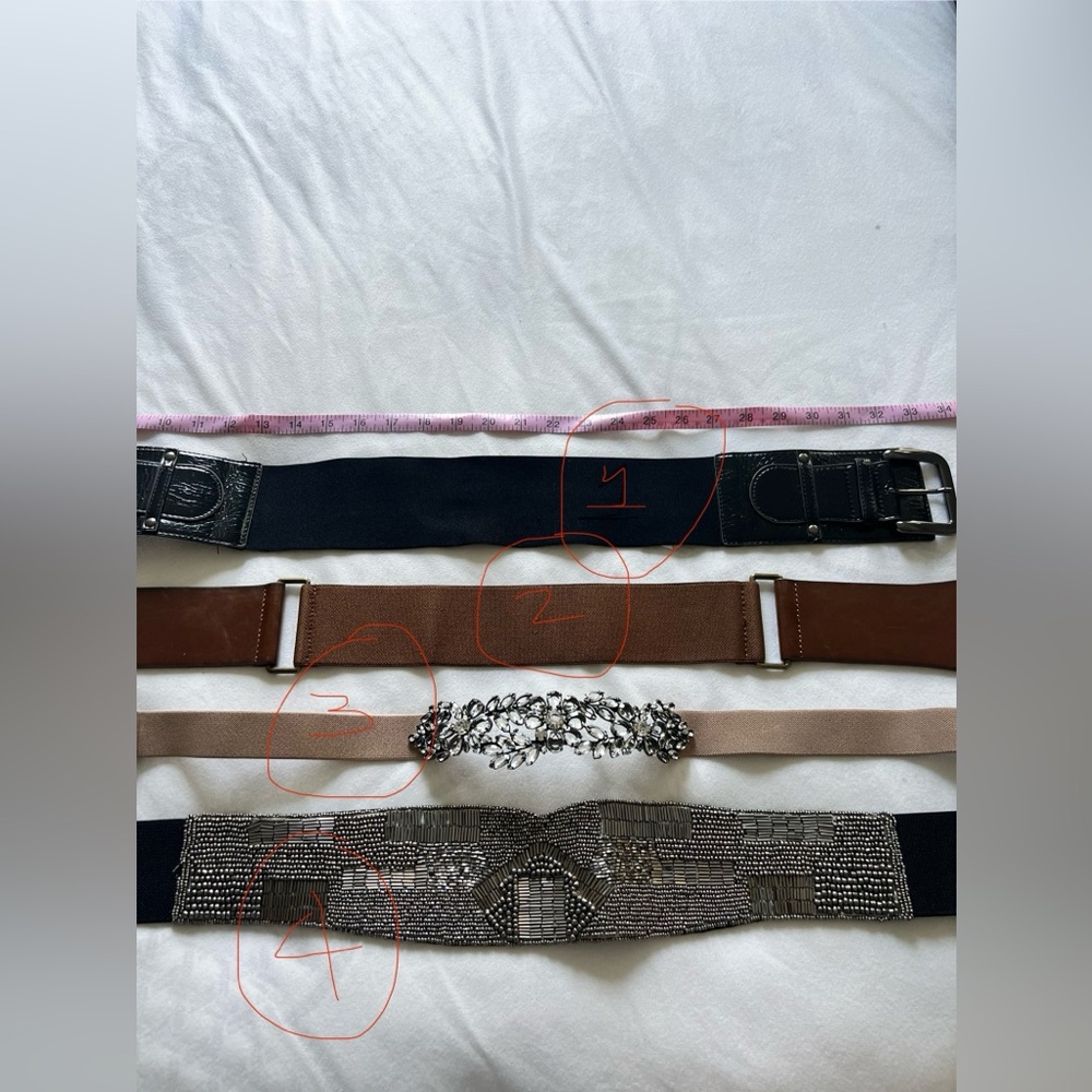 ONE BELT - Brown Women's Waist Belt #2